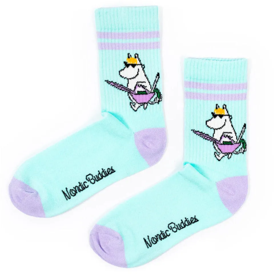 Moomintroll Snorkmaiden Retro chaussettes 36-42 coton