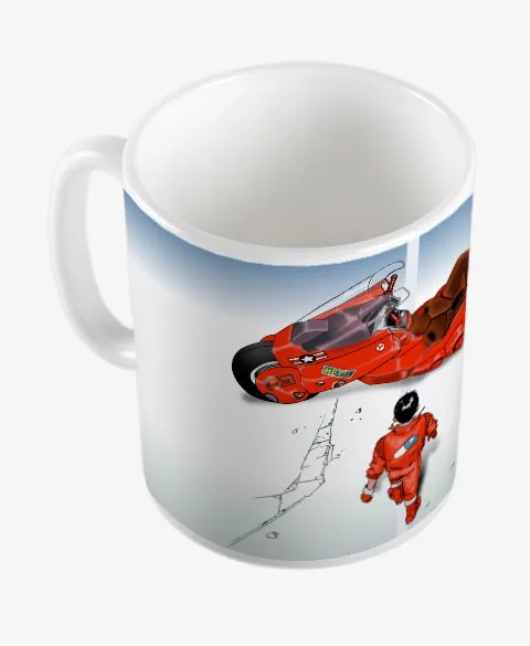 Pixgoodies Akira Kaneda et sa moto mug 325 ml en céramique