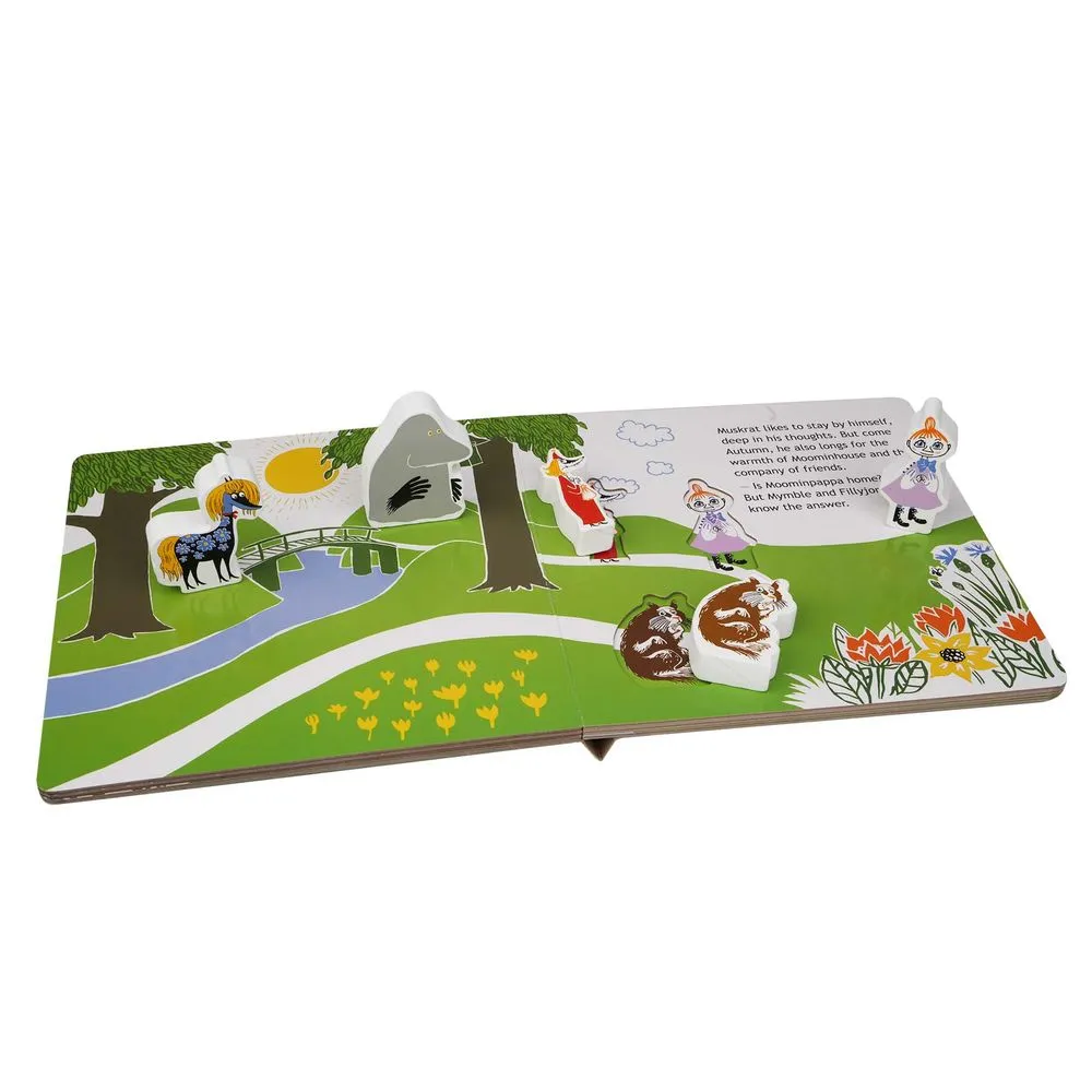 Moomintroll Moominvalley Friends Have Guest livre 5 figurines