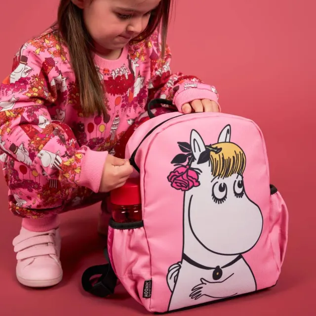Moomintroll Snorkmaiden sac à dos rose 7 L