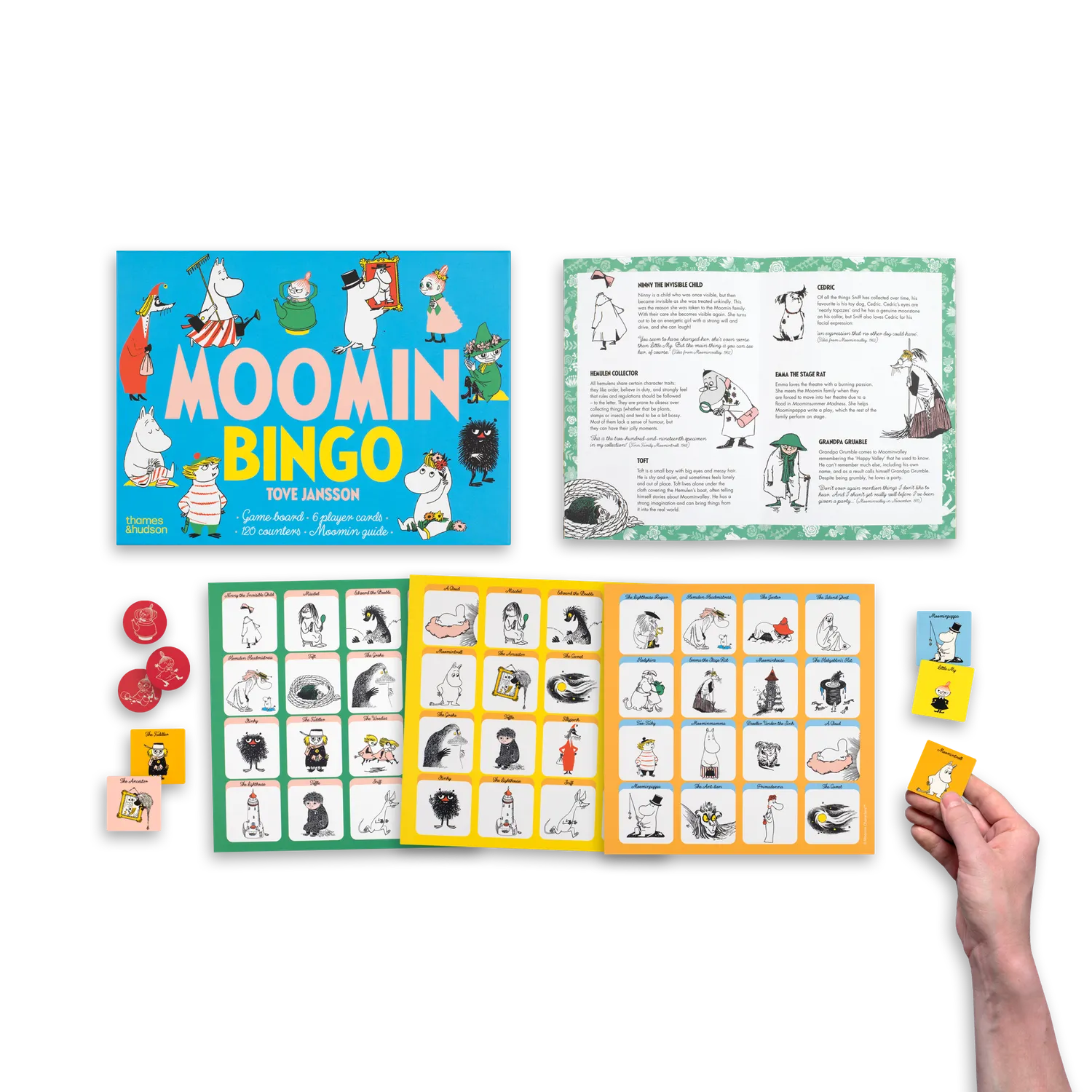 Moomintroll Moomin Bingo jeu de bingo 48 personnages