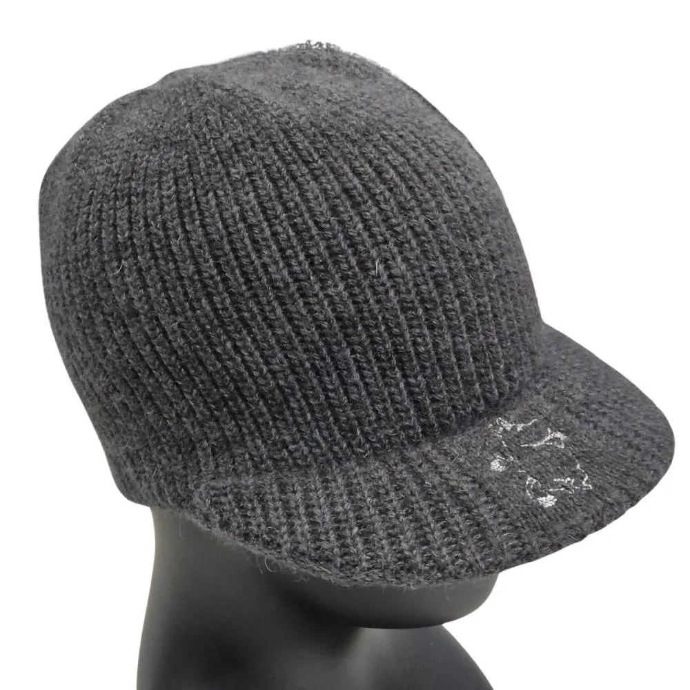 Moomintroll bonnet tricote adulte angora