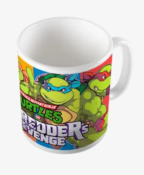 Pixgoodies Tortues Ninja à l’unisson contre Shredder mug céramique