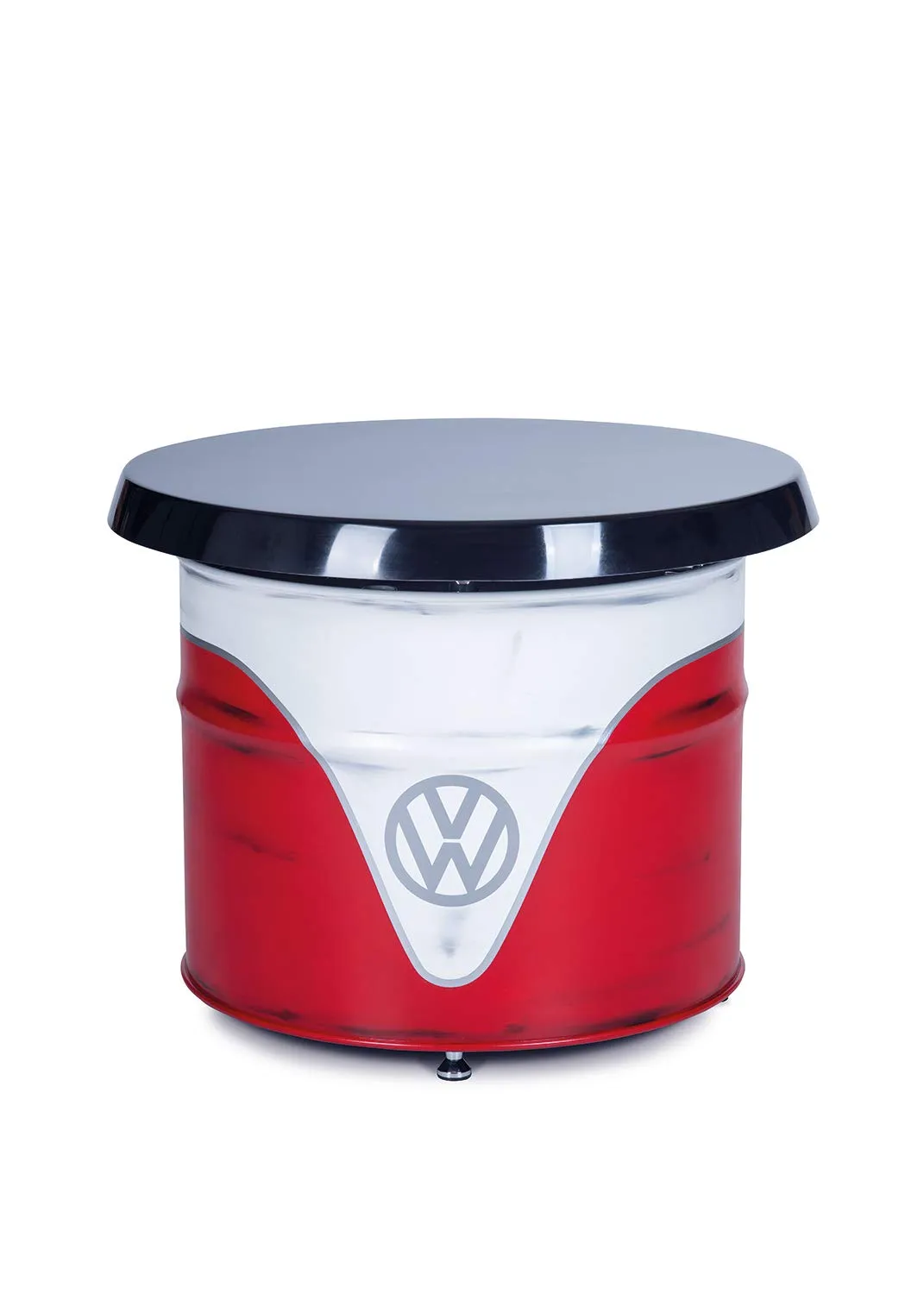 Brisa VW Collection table bidon plateau verre