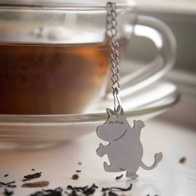 Moomintroll Boule à Thé Inox 7 cm coffret