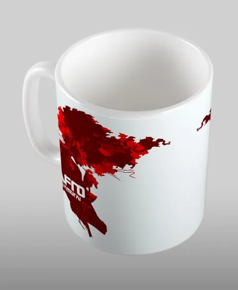 Pixgoodies Afro Samurai Numéro 1 mug céramique stylisé