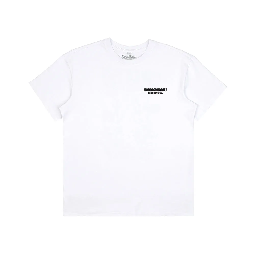 Moomintroll Angry Moomintroll t-shirt blanc coton
