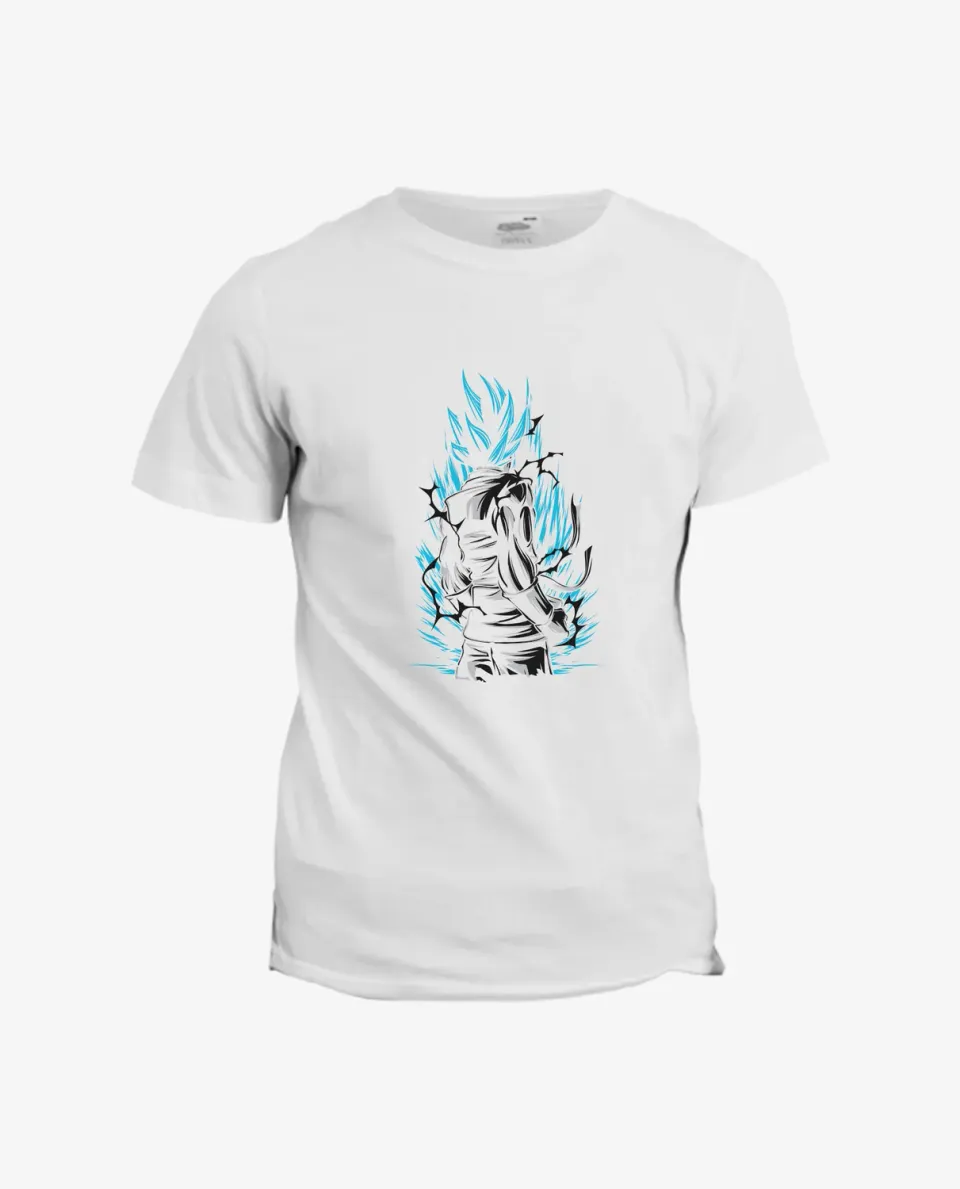 Pixgoodies Dragon Ball Z Son Goku Super Saiyan t-shirt coton