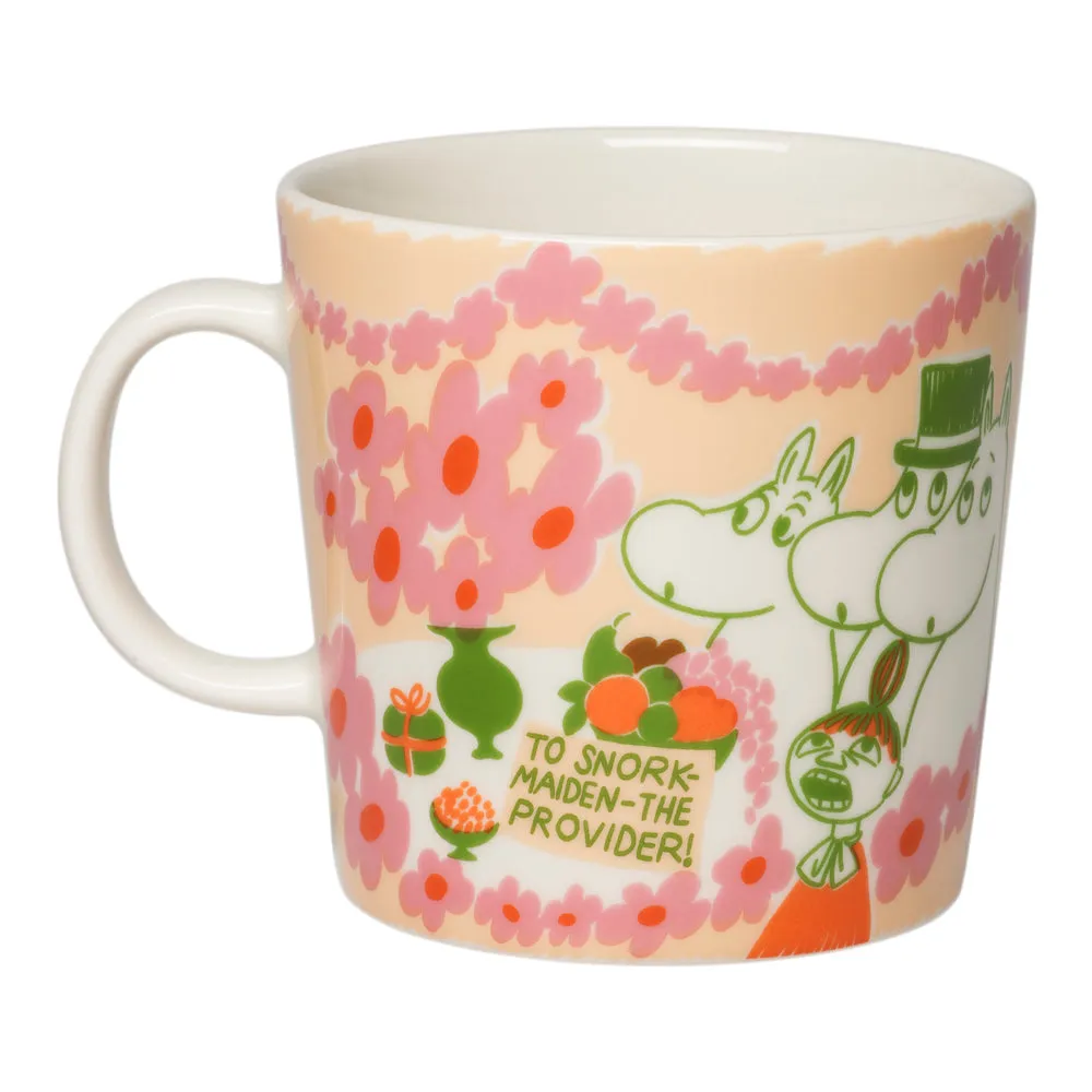Moomintroll Rebel Club Boss Lady mug 0,4 L vitroporcelaine
