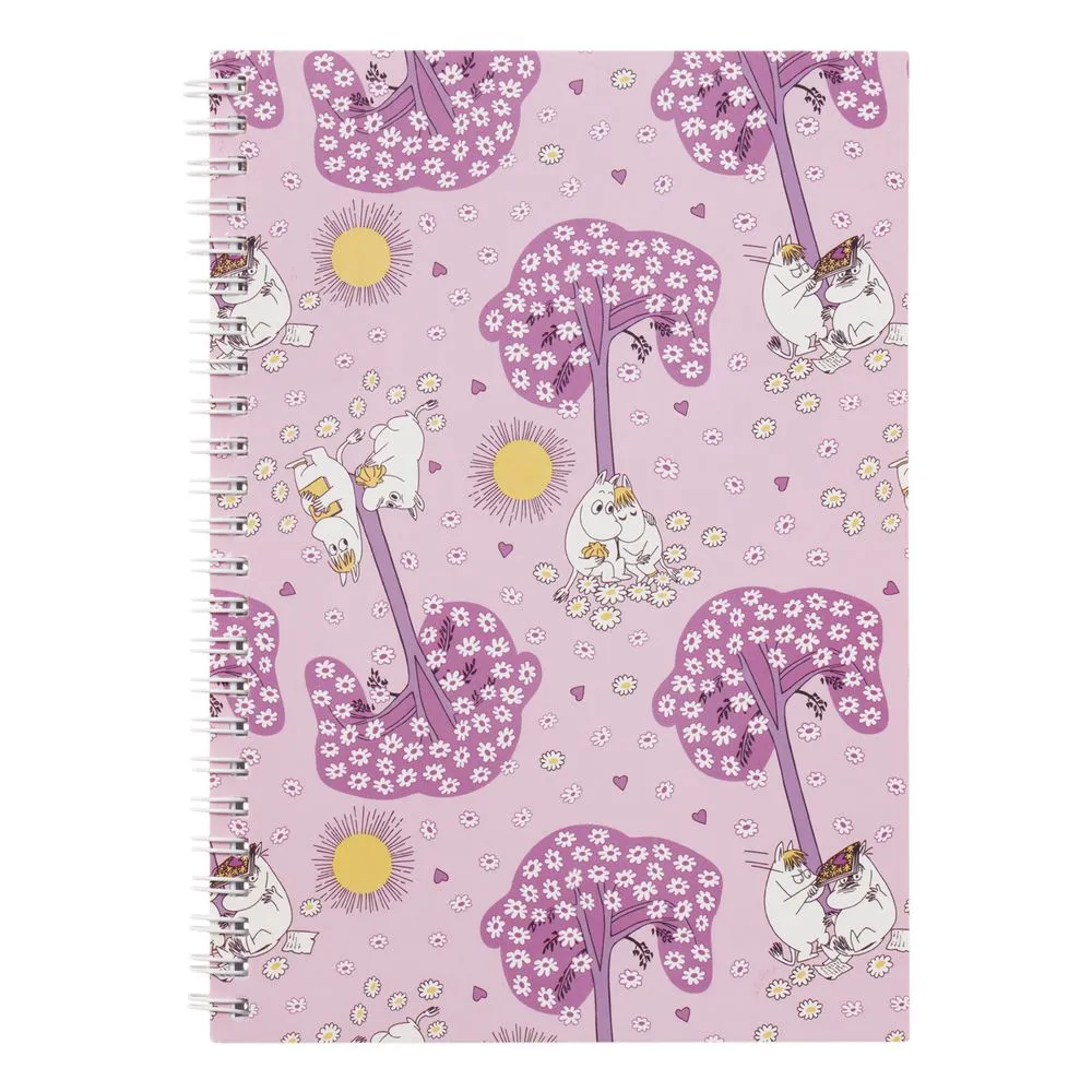 Moomintroll Sweethearts set papeterie rose 6 pièces