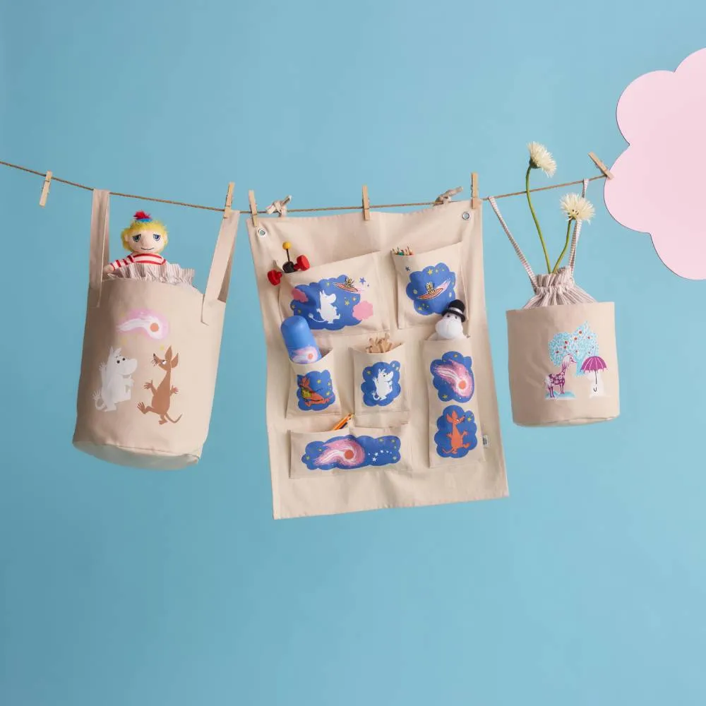 Moomintroll Space Adventure Moomin panier de rangement 29 cm coton bio
