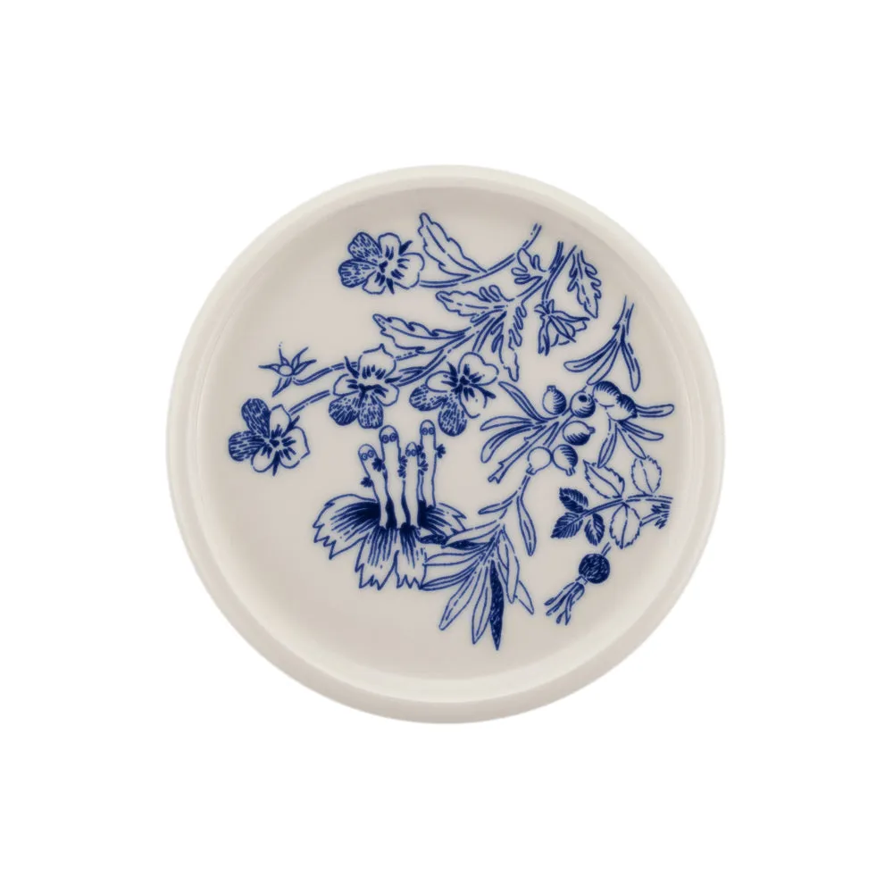 Moomintroll Haru Mini Plate 12 cm assiette porcelaine