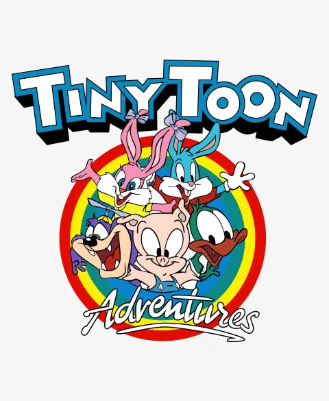 Pixgoodies Les Tiny Toons t-shirt coton dessin animé