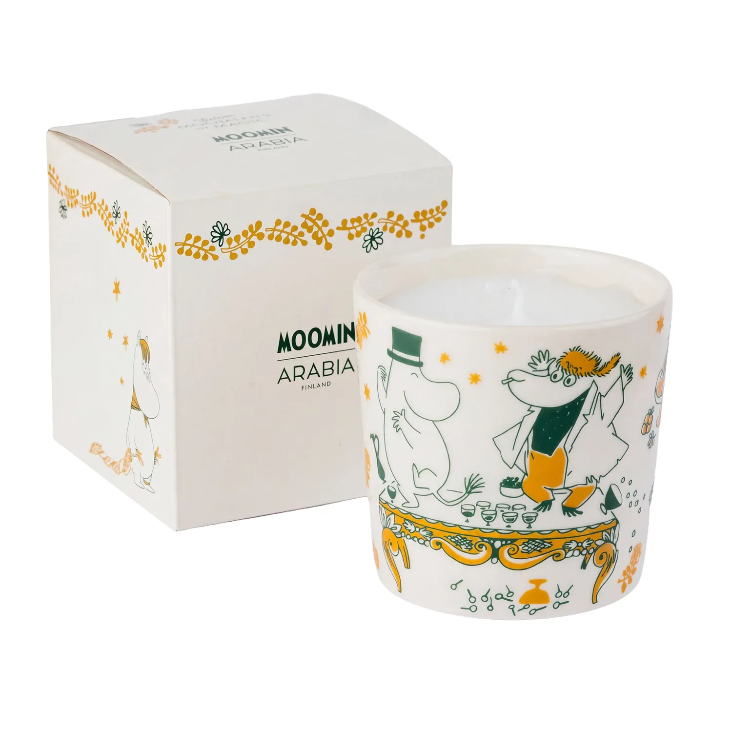 Moomintroll Gift of Love bougie céramique 7 cm