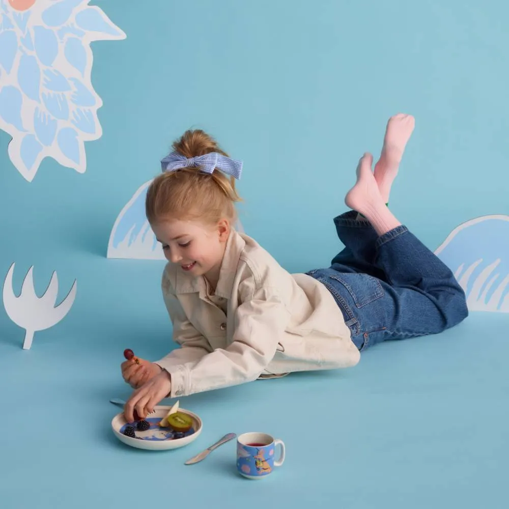 Moomintroll Space Adventure coffret repas enfant bleu 2 pièces