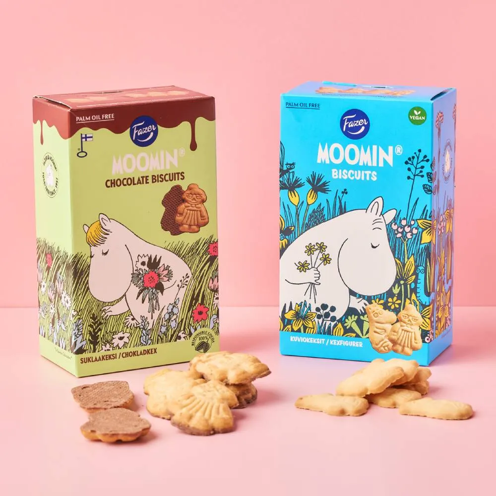 Moomintroll biscuits croquants vegan 175 g