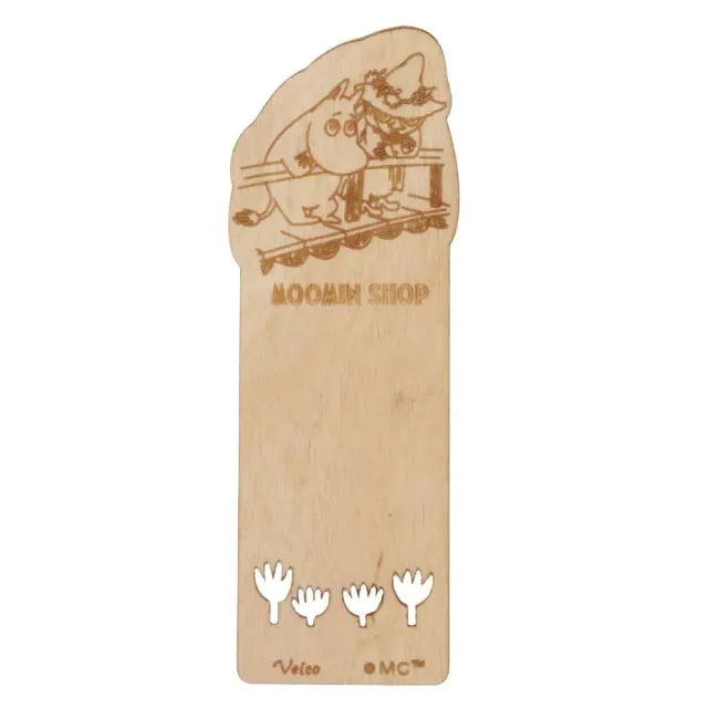 Moomintroll & Snufkin marque-page pont bouleau 21 cm