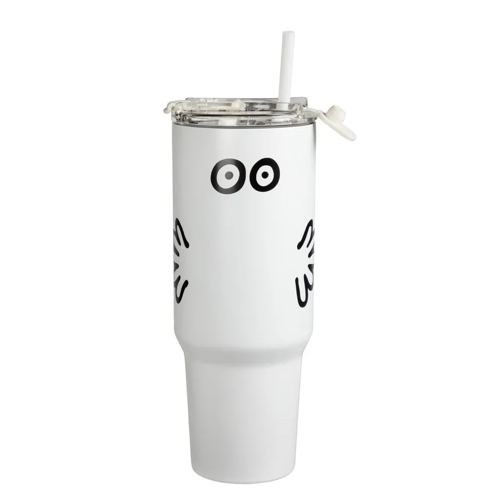 Moomintroll Hattifattener gourde isotherme blanche 1,2 L