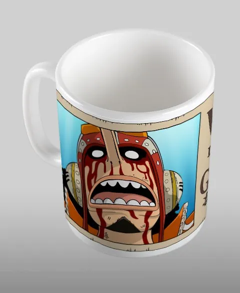 Pixgoodies One Piece Wanted mug