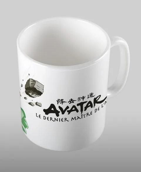 Pixgoodies Avatar dernier maître de l'air pouvoir de la Terre mug