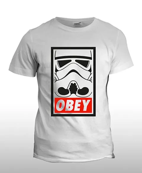 Pixgoodies Star Wars Stormtrooper like Obey t-shirt