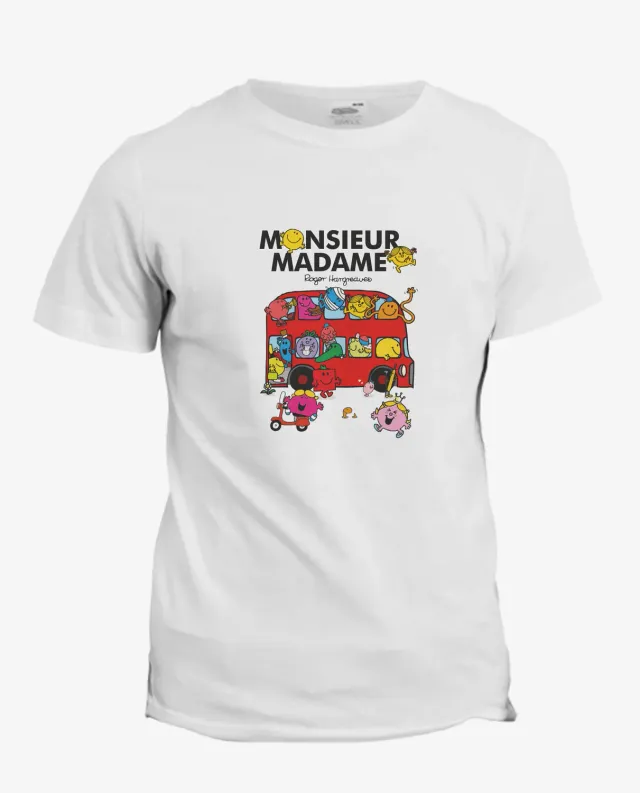 Pixgoodies Monsieur Madame t-shirt coton