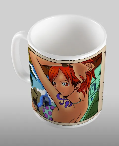 Pixgoodies One Piece Wanted mug