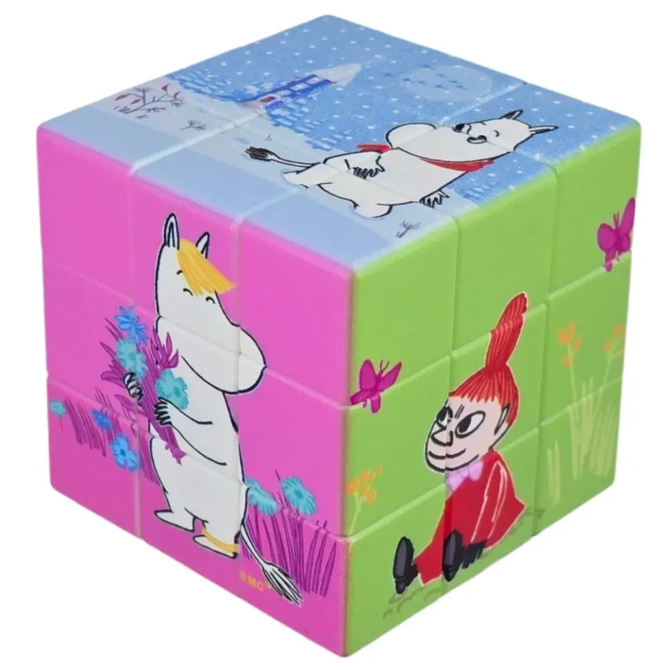 Moomintroll Magic Cube puzzle 6 cm images vallée