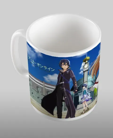 Pixgoodies Sword Art Online mug céramique light novel