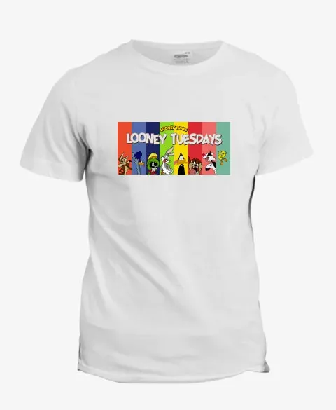 Pixgoodies Looney Tunes Looney Tuesdays t-shirt coton