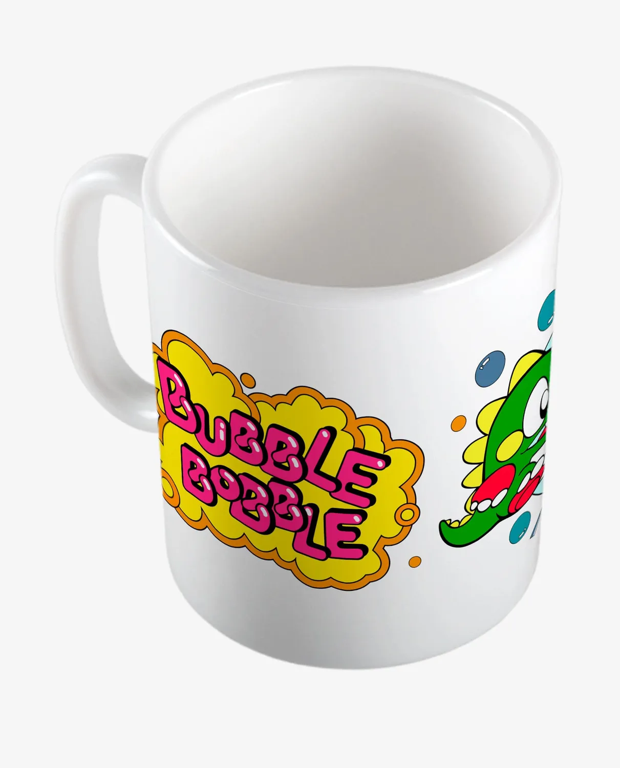 Pixgoodies Bubble Bobble des bulles et des dragons mug 325 ml