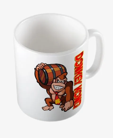Pixgoodies Donkey Kong mug céramique singe