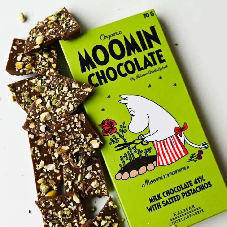 Moominmamma chocolat au lait 70 g bio
