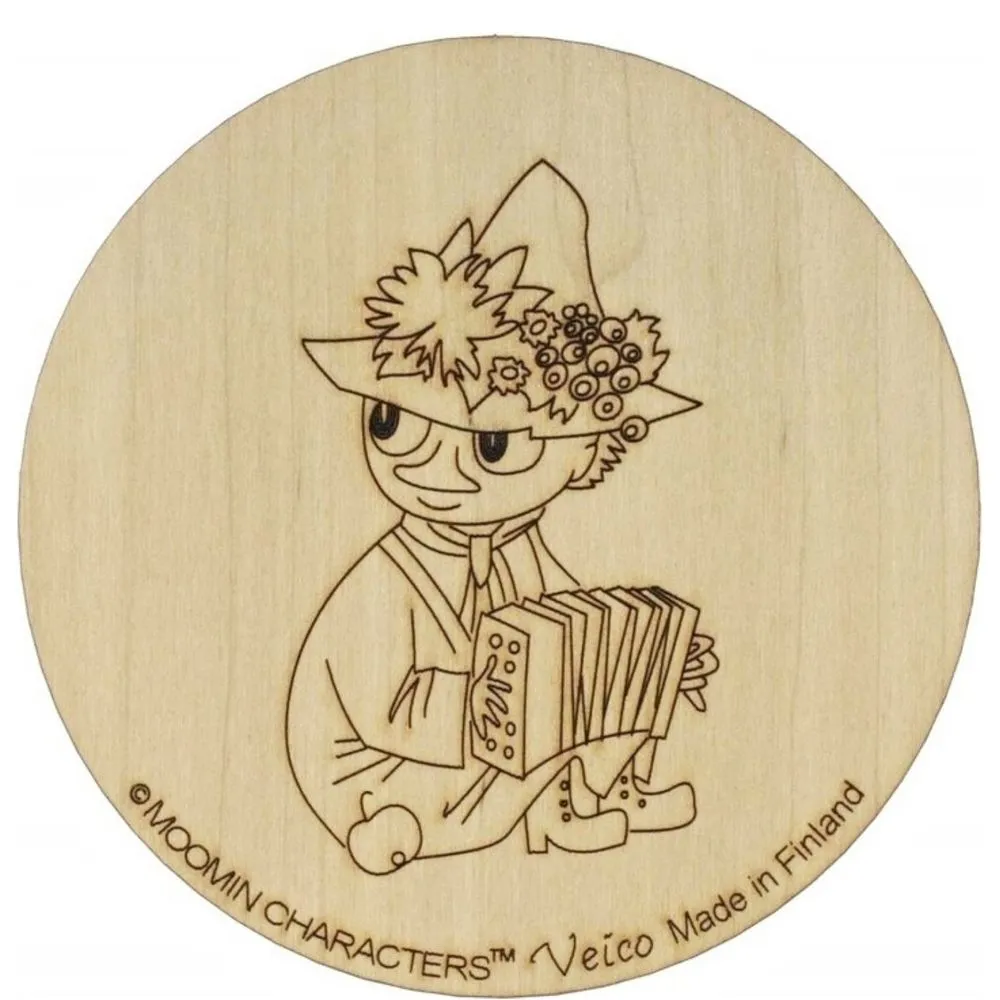 Moomintroll Dessous de Verre Bouleau 9,5 cm