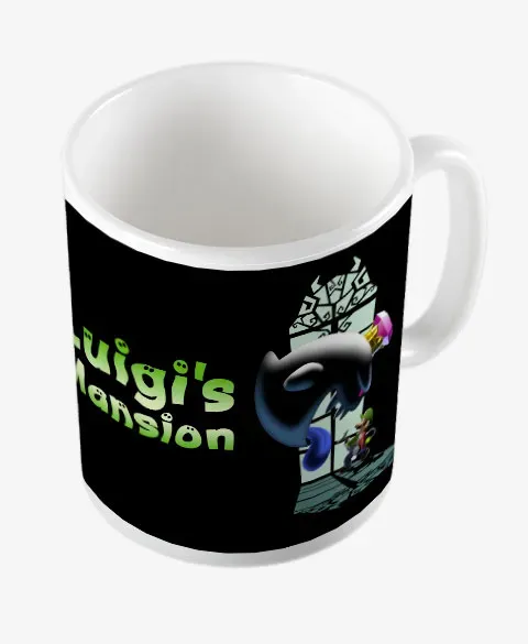 Pixgoodies Mario Luigi’s Mansion mug céramique fantômes