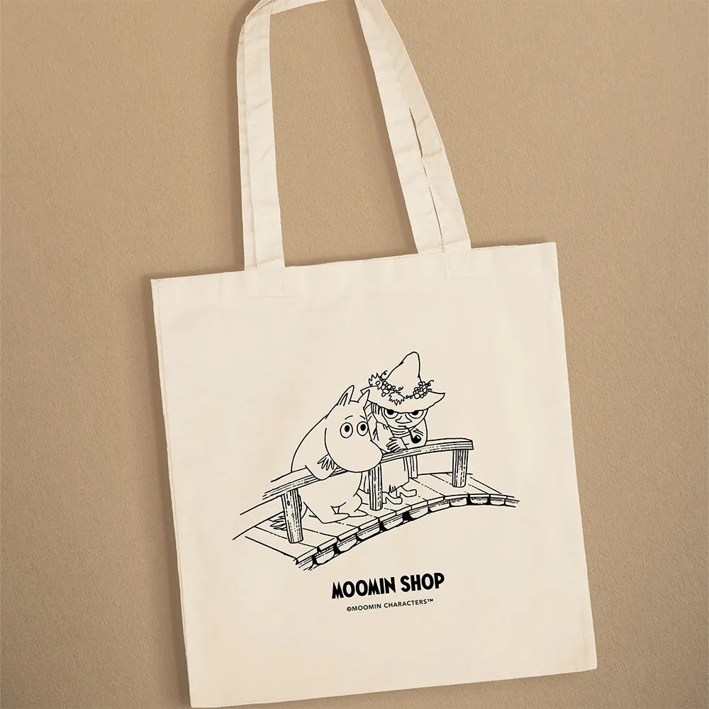 Moomintroll Moomin Shop Exclusive tote bag coton