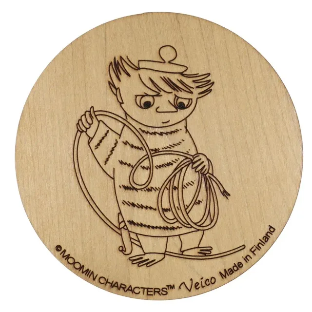 Moomintroll Too-Ticky dessous de verre bouleau