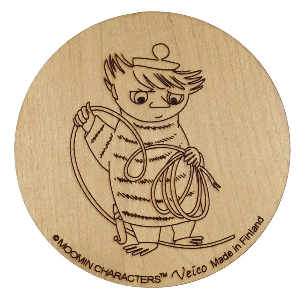 Moomintroll Too-Ticky dessous de verre bouleau