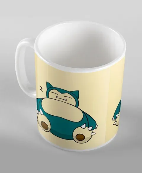Pixgoodies Pokémon Ronflex adore dormir mug céramique
