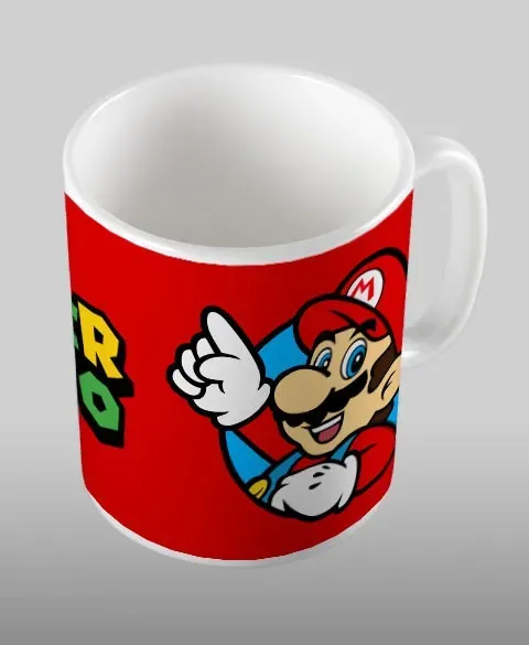 Pixgoodies Super Mario mug céramique classique