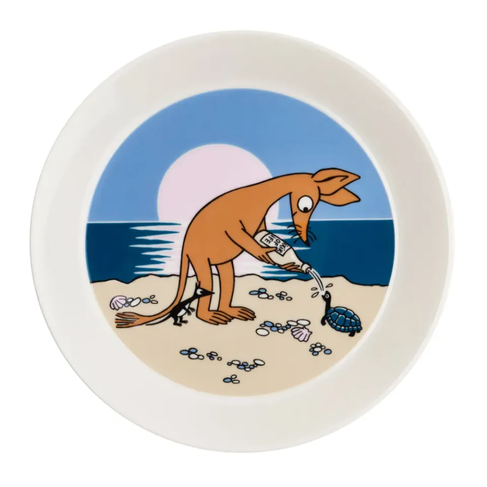 Sniff assiette Moomin 19 cm bleue