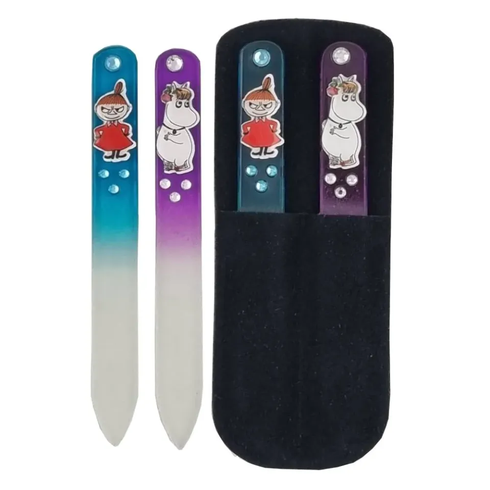 Moomintroll Little My Snorkmaiden lime à ongles verre mini