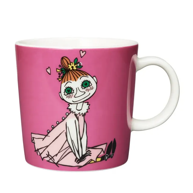 Moomintroll Mymble mug rose vitro-porcelaine 0,3 L