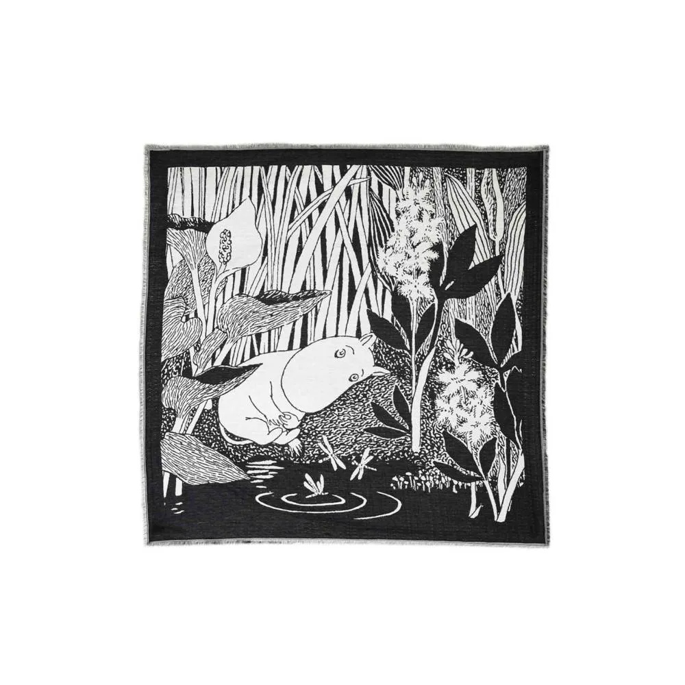 Moomintroll Midsummer Madness foulard coton 120x120