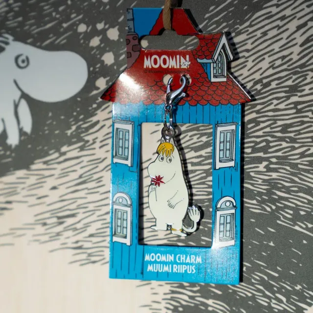 Moomintroll breloque charm 4 cm