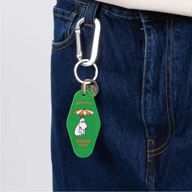 Moomintroll Riviera porte-clés plastique 7,5 cm