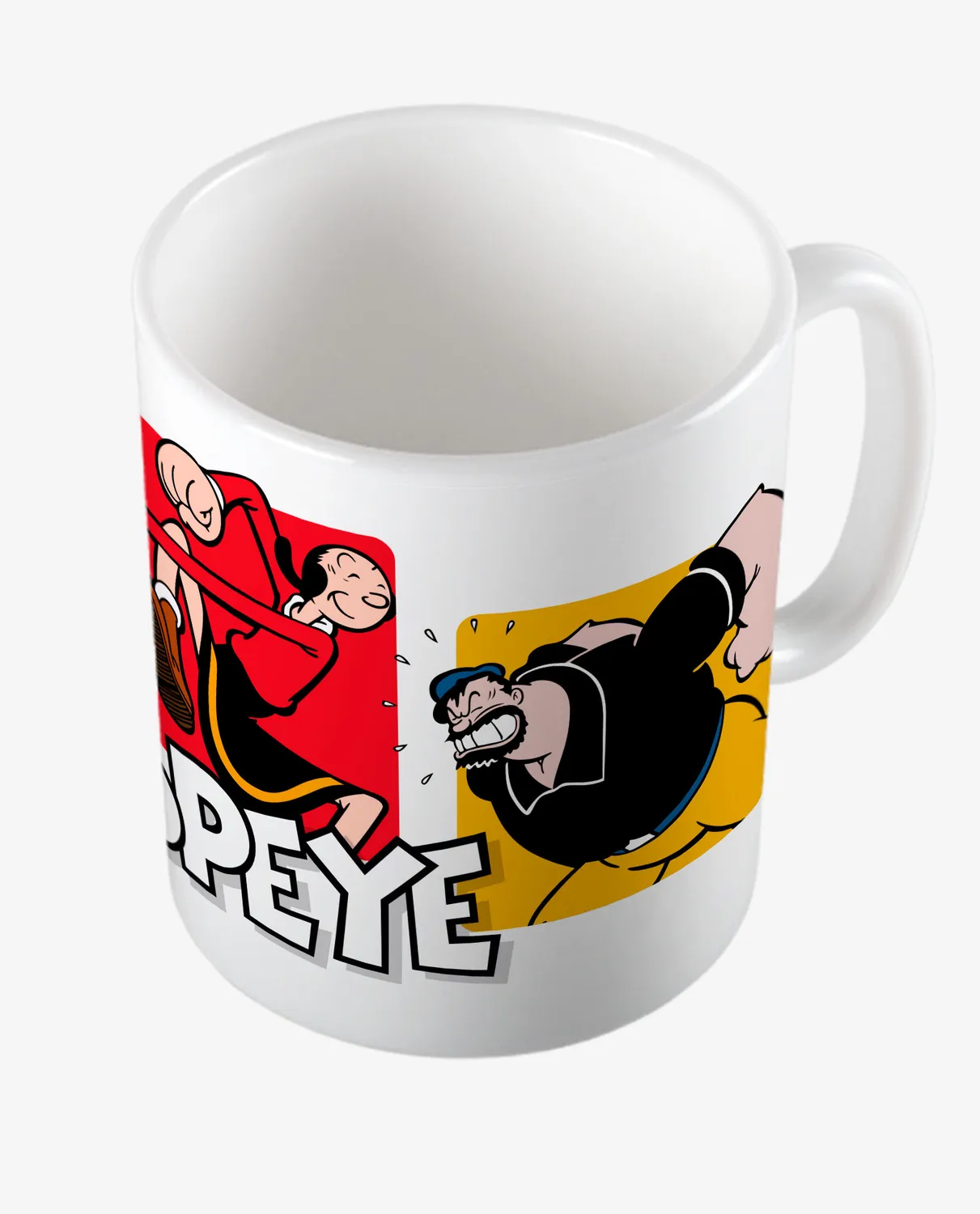 Pixgoodies Popeye mug céramique Olive et Brutus