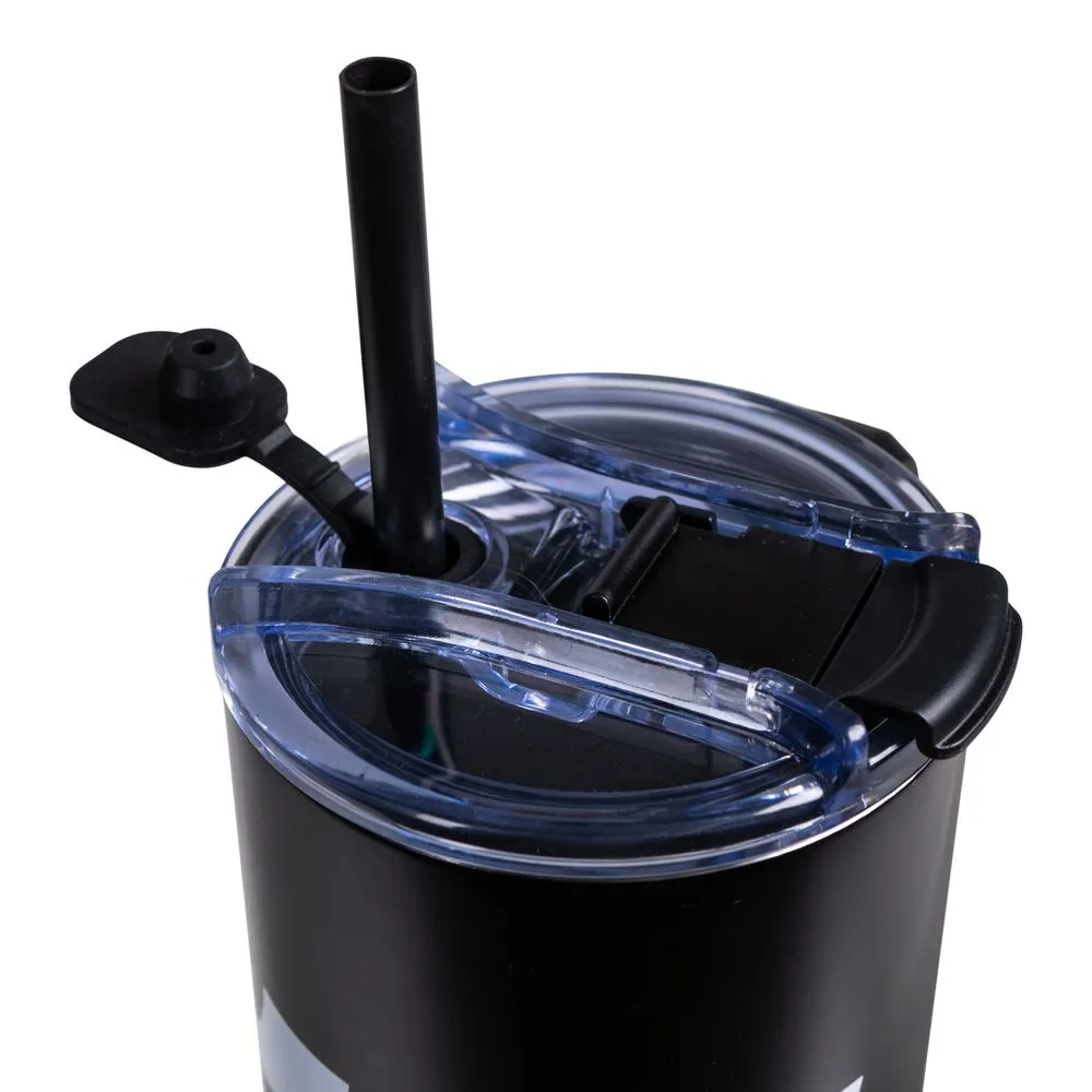 Moomintroll Stinky Face gourde isotherme noire 1,2 L inox