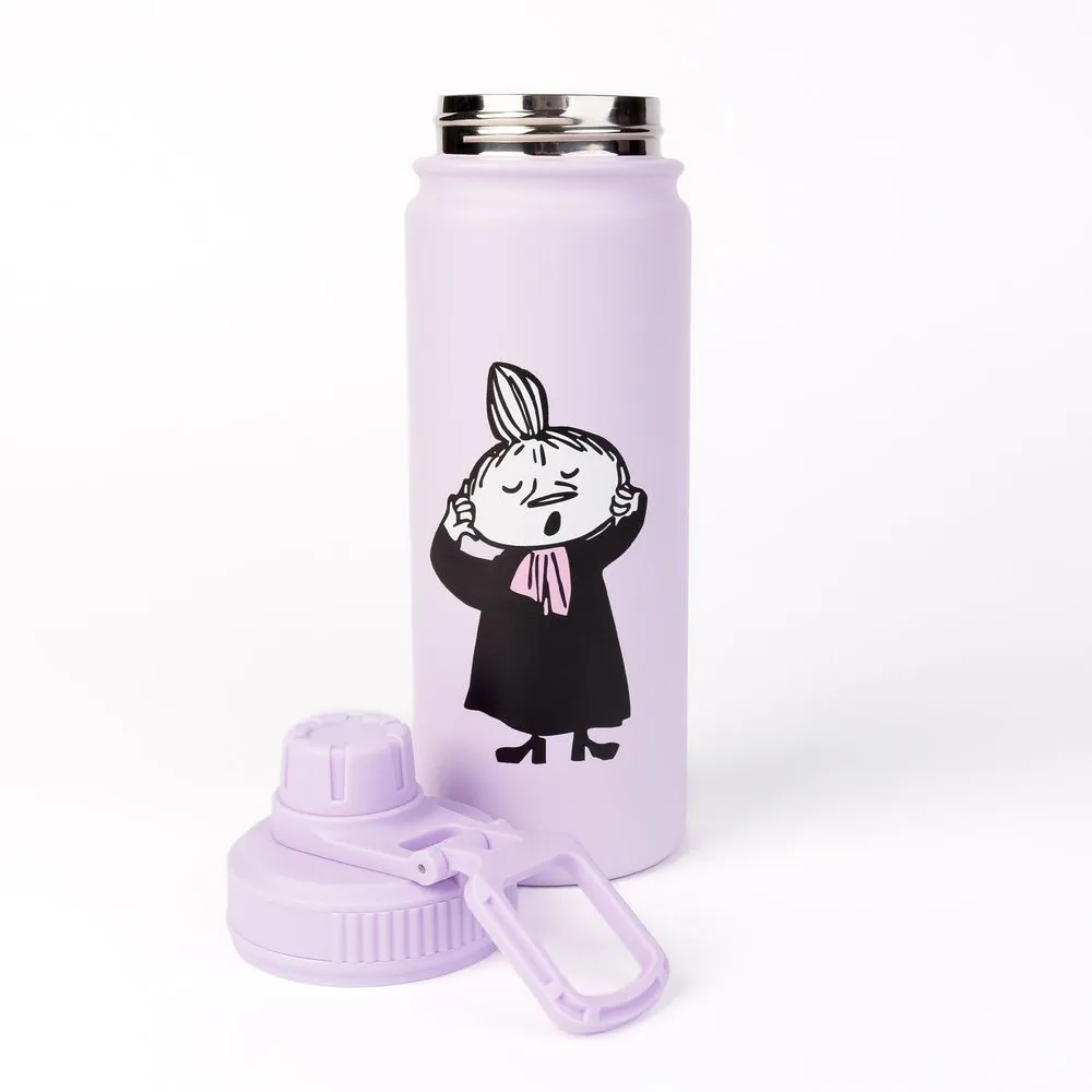 Moomins Love bouteille isotherme violette 550 ml inox