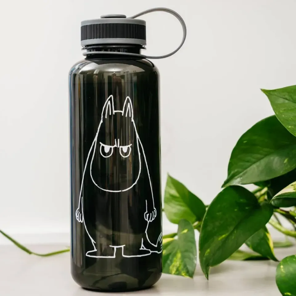 Moomintroll Angry Gourde 1 L Noire Tritan